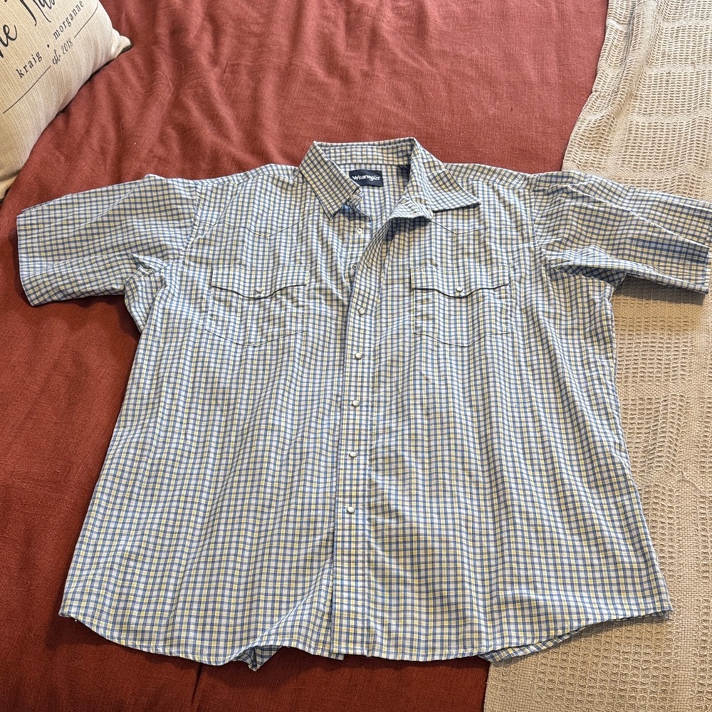 Wrangler Men's Plaid Shirt